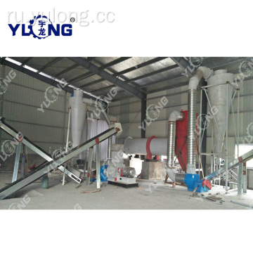 Молотковая мельница для щепы тополя Yulong